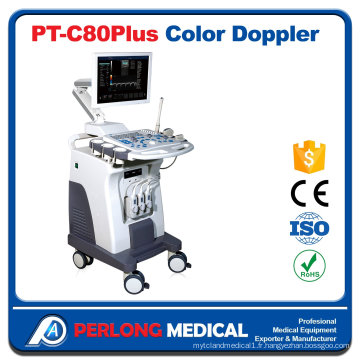 PT-C80plus chariot 3D Color Doppler échographe diagnostique